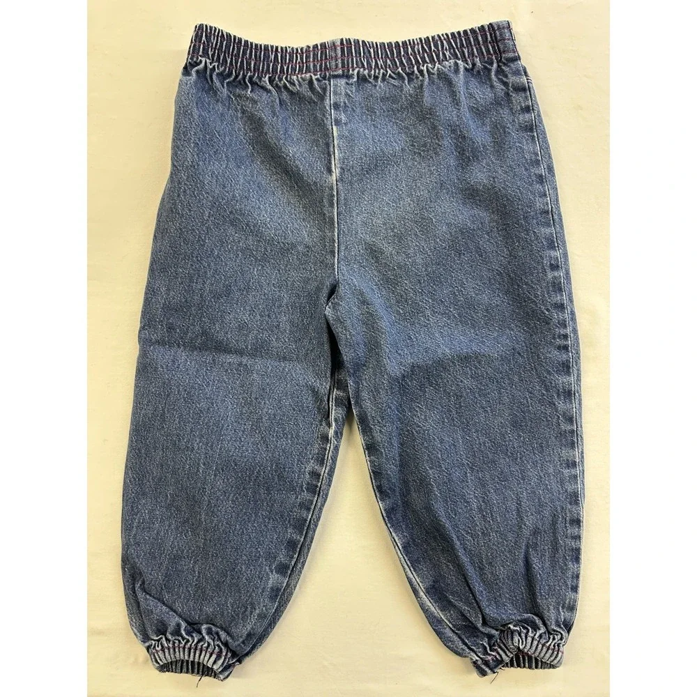 Vintage 90s Fisher Price Toddler Jeans Size Roughly 3T